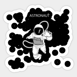 Astronaut Sticker